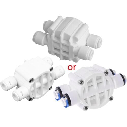 Dropshipping 4 Way RO Auto Shut-Off Valve Switch 1/4" Water Purifier Reverse Osmosis System APR28