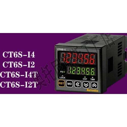 Autonics Counter CT6S-I4 CT6S-I2 CT6S-I4T CT6S-I2T