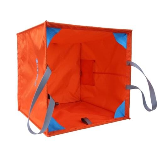 Tree Climber Arborist Foldable Throw Line Storage Bag 15.75' Folding Cube Rock Climbing for Camping Hiking Climbing Accessory