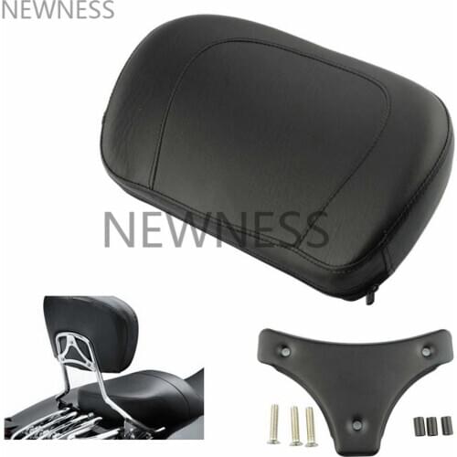Motorcycle Backrest Pad Passenger Sissy Bar Backrest For Harley Touring Road King Street Glide Electra Glide FLHT FLHX 1997-2018