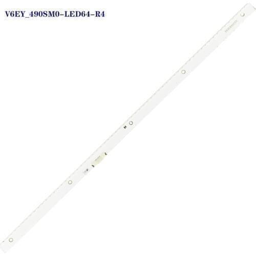 LED Strip 64leds S_K5.5/6.2K_49_SFL70_64LED_REV2.0 LM41-00300A for Samsung 49'' BN96-39510A UE49KU6400 UE49K5510 UN49K6500AK