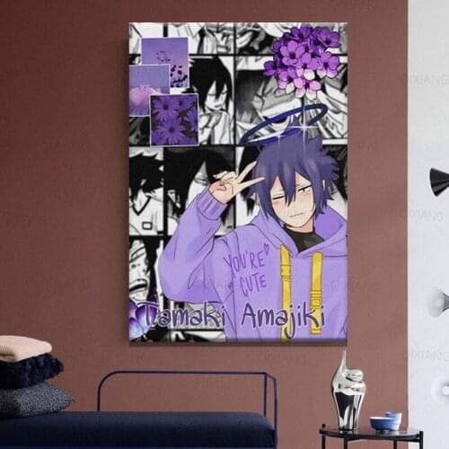 Tamaki Amajiki My Hero Academia BNHA Canvas Painting Home Decor Wall Art Pictures Bedroom Living Room Decoration Prints Poster