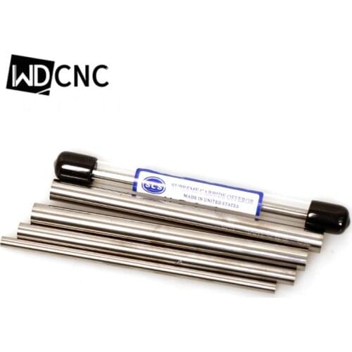 1pcs 0.7mm to 6mm X100 length Tungsten Metal tungsten Rod Hardness Tensile Without coolant holes Tungsten Solid Carbide