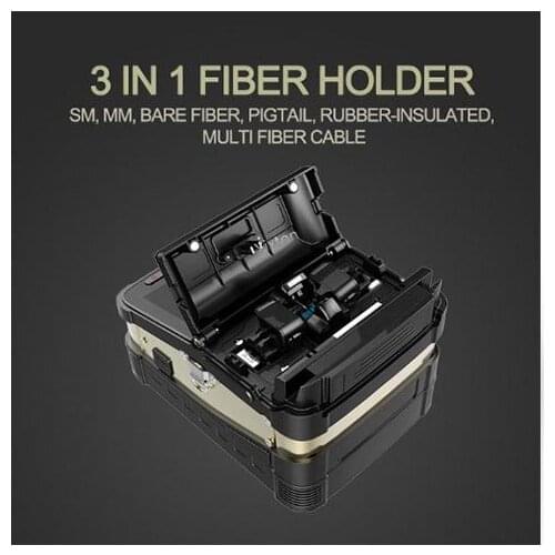 High Proformance AI-7C Fusion Splicer Automatic FTTH Fiber Optic Welding Splicing Machine Free Shipping by Fedex