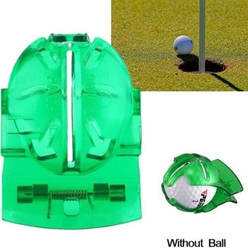 1PC Golf Ball Line Clip Liner Marker Pen Template Alignment Marks Tool Putting Aids Green Color Golf Scribe Accessories