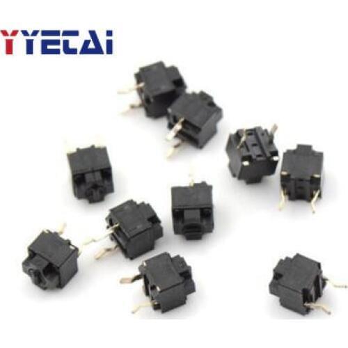 10PCS Mouse Square Micro Switch Button EVQP0E07K DD