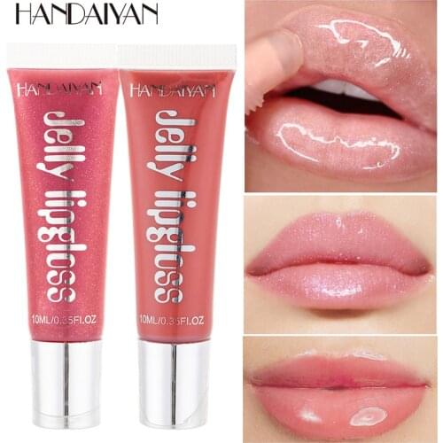 2pcs/lot Makeup Lipstick Waterproof Long Lasting Sexy Lip Gloss Moisturizer Lips Pump Makeup Red Lip Gloss Lint Cosmetics