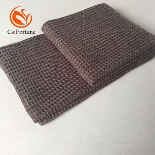 2020 beautiful tassel super soft solid woven throw blanket