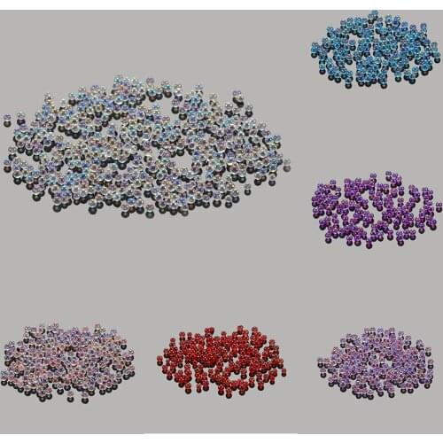 5g/bag Colorful 0.6-3mm 3D Mini Tiny Glass Beads Bubble Ball Bead For DIY UV Epoxy Resin Molds Fillings Nail Art Decorations