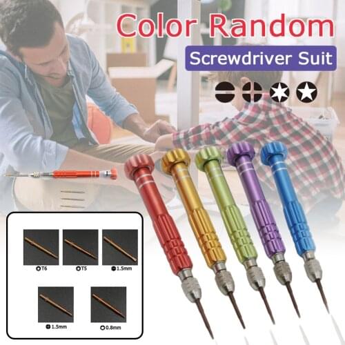 5-in-1 Universal Screwdriver for Apple Screwdriver Set Tool for Mobile Phone Maintenance Dismantlement Repair Open Tools Kit Scr