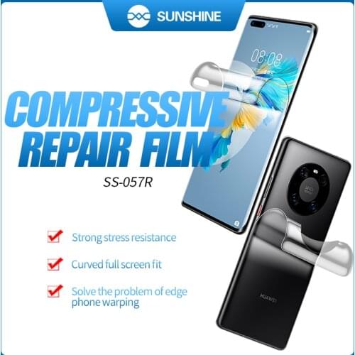 50PCS SUNSHINE SS-057R Compressive Repair Hydrogel Film Screen Protectors For Surface Phone Plotter Sheets For Cutter Machine