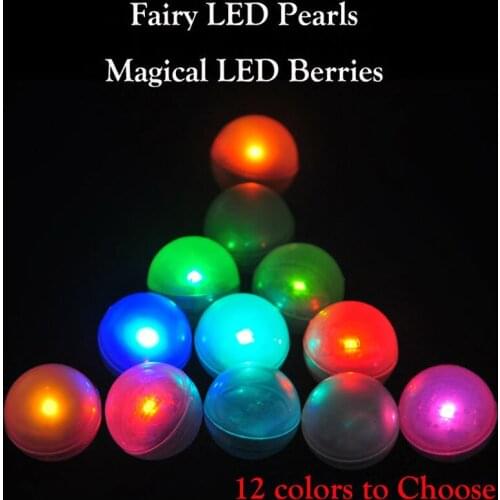 Free shipping 180pcs/lot Waterproof LED Fairy Starry Pearls Light Battery Operated for Wedding Christmas Casamento Decoration