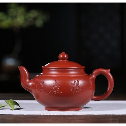And Teaware is sold directly to Dahongpao Purple Sand Teapot and Laughter Cherry Pot Gift Box Customized Fan Zehong