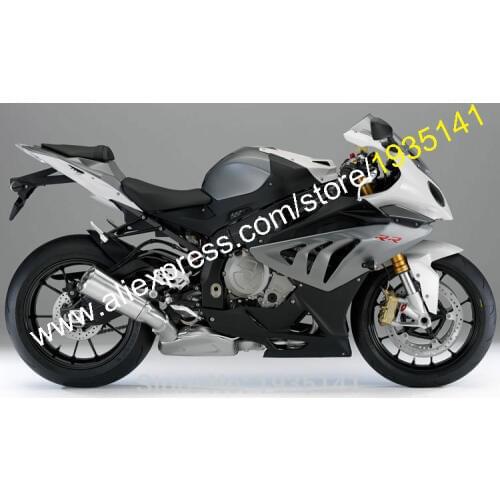 For BMW S1000RR ABS Parts 2010 2011 2012 2013 2014 S 1000RR S1000 RR Black Gray Motorcycle Fairing (Injection molding)