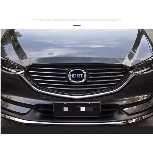 For Mazda CX-9 CX9 2016 2017 2018 2019 ABS Chrome Front Head Engine Lid Cover Decoration Trim 1pcs Car Styling Accessories