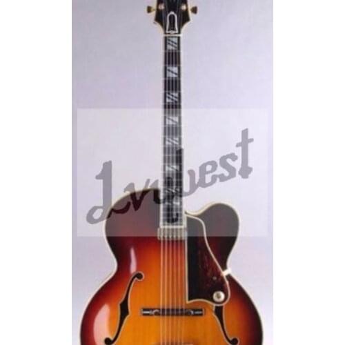 Lvybest electric guitar customized burst color like image ,Top is spruce,Back and side is Maple,Neck is maple fingerborad Ebony