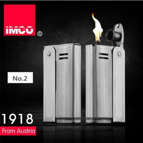 Brand IMCO 6800 Lighter Stainless Steel Lighter Original Oil Gasoline Cigarette Lighter Vintage Fire Retro Petrol Gift Lighters