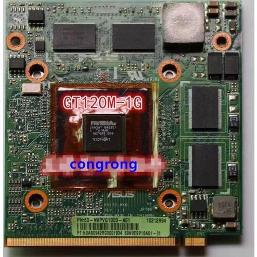 GT120M N10P-GV1 K51IO Ver 1.1 60-NVPVG1100 13GNVP10M090 VGA video Graphics card for ASUS K61IC K51IO K70IO