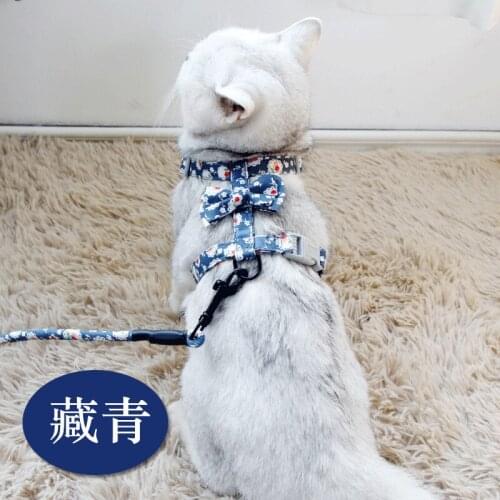 Cat Traction Rope Can Prevent Breaking Away From Cat Rope Walk Cat Rope Cat Chest Back Cat Chain Baby Cat Rope And Adjustable