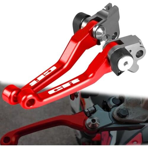 CNC Motocross Pit Dirt Bike Pivot Brake Clutch Lever For Honda CR250R CR 250 R 1992-2003 2002 2001 2000 1999 1998 2004-2007 2006