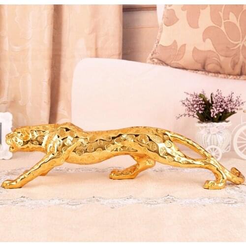 Lucky money is as good as water leopard car accessories ddecoration high-end Jushi 6564 crafts halloween Arts Decoration Brass