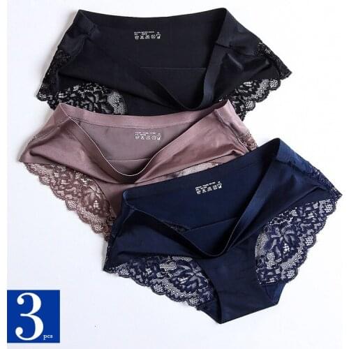 3pcs/lot Seamless Women Panties Sexy Female Underwear Comfortable Soft Underwear Female Invisible Skin-friendly Briefs Lingerie