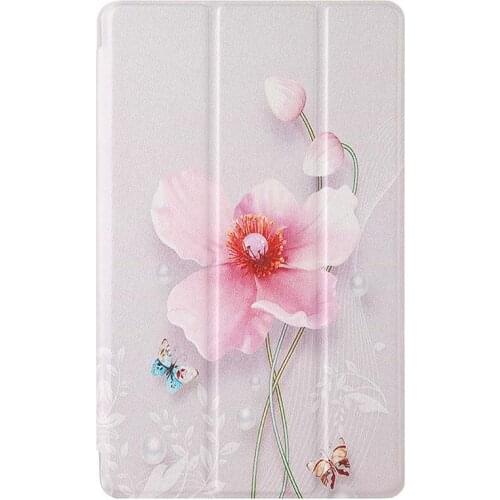 Ultra Slim Cute Unicorn Case For Huawei Mediapad M6 8.4 2019 VRD-W09 VRD-AL09 Stand Foldable Transparent Back Cover