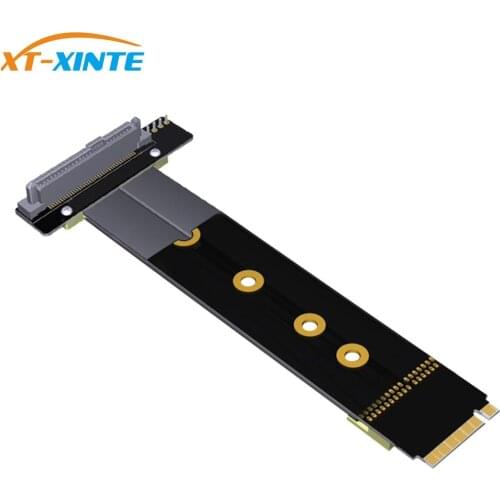 XT-XINTE U-2 Interface U2 to PCIE 3.0 x4 SFF-8639 Pcie Extension Data Line Intel Transfer Extension Cord Extension Cable