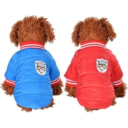 2020 Winter Pet Dog Clothes Home Pet Warm Thickening Jacket Coat Outfit Vest Dog Clothing Outfit Supply