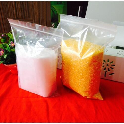 300pcs 35*45cm White Bone Pe Transparent Ziplock Plastic Bags Clear Travel Packing Bag For Jewelry Gifts Pouch Accessories Bags