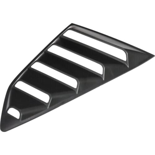 4Pcs Replacement Side Window Louver Cover 1/4 Scoop 17x10 Inch for Camaro