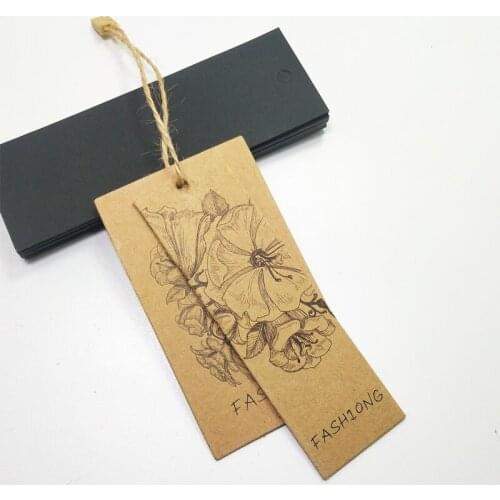 Free Shipping custom printed kraft paper hang tag/clothing swing tag/clothes price paper tag/paper cards