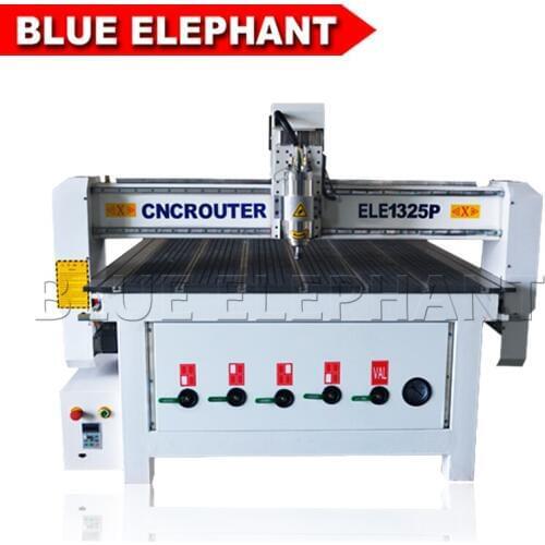 Techno cnc router engraver drilling and milling machine ncstudio control system with vacuum system and dust collector