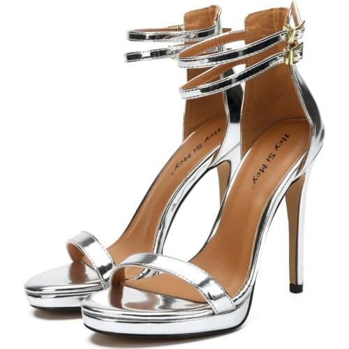 Famous Designer Females Dress Shoes with Ribbons HighThin Heels Character Shoes for Girls PU Leather Modern Pole Dance Shoe Hot