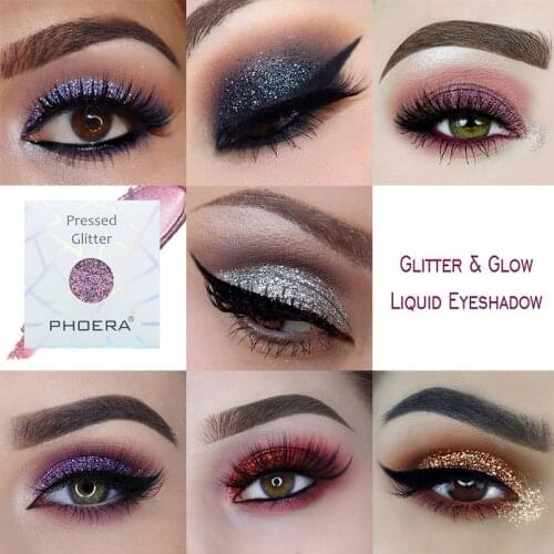 PHOERA 12 Color Chameleon Pigment Chameleon Eyeshadow Multi Chrome Eyeshadow Prismatic Powder Makeup Diamond Eye Shadow Palette
