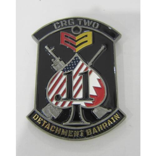 Manufacturer custom electroplated black nickel coin engraving playing card coins