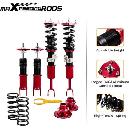 Coilover Shock Absorber Coil Springs for Nissan Infiniti G35 350 Z Roadster Z33 2003-2008 Adjustable Height