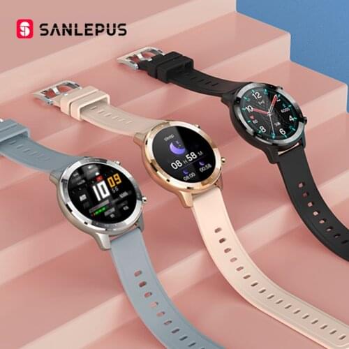 SANLEPUS Men Women Smart Watch 2021 NEW Smartwatch Heart Rate Monitor IP67 Waterproof Watches For Android Samsung iPhone Xiaomi