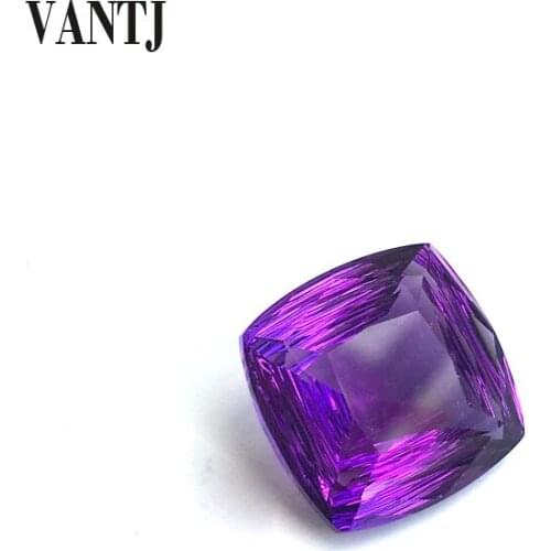 VANTJ Natural Citrine Amethyst Loose Gemstone Oct BirdNest Cut Women For Silver Gold Ring Mounting Diy Jewelry Women Party Gift