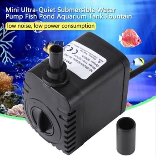 8W Water Pump Submersible Pump For Aquarium Fountain Pond Pump Fish Tank Garden Pond Pumps Fountain