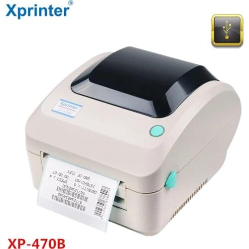 Xprinter XP-470B 20-100mm Width high speed 150mm/s Printer Labels USB For Shipping Lable Printing