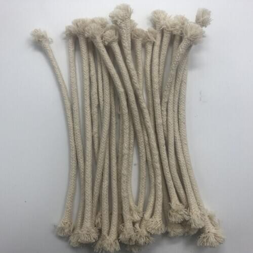 0.6*20cm white 100% Cotton Rope ECO Fireworks Safety Igniter