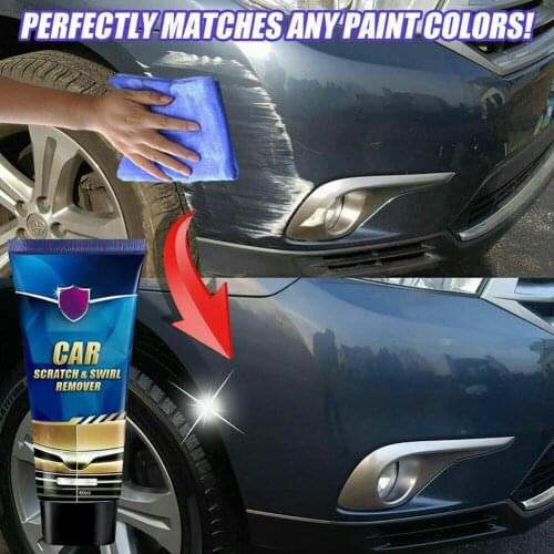 2Pcs/Set 60ml Car Scratch Remover Effective Long-Lasting Cream Automotive Polish Paint Restorer Set
