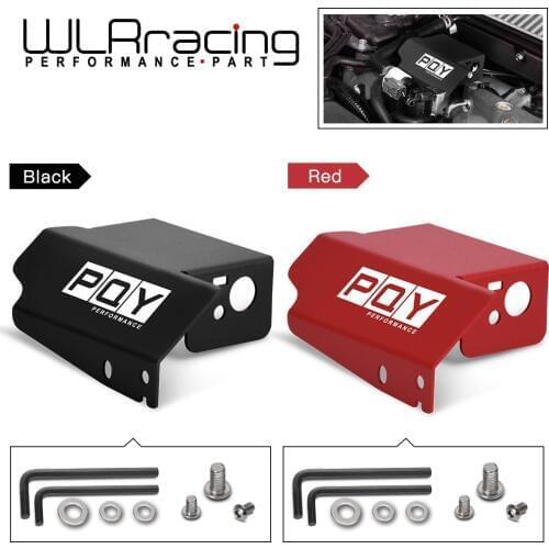 Aluminum Boost Control Solenoid Cover For 08-on Subaru STI WRX Impreza Fit Under Hood Resist Corrosion with Hardware