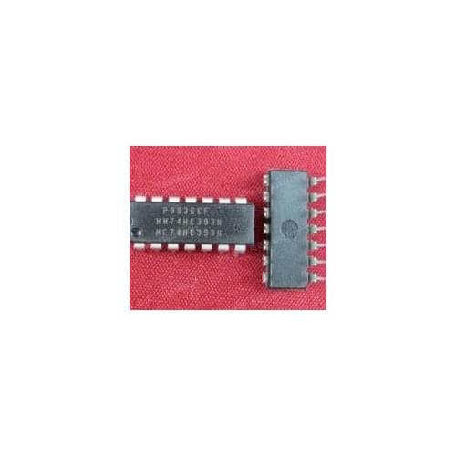 Free Shipping 50pcs/lot 74HC393 SN74HC393 SN74HC393N 4-BIT BIN CNTR DIP14 Best quality