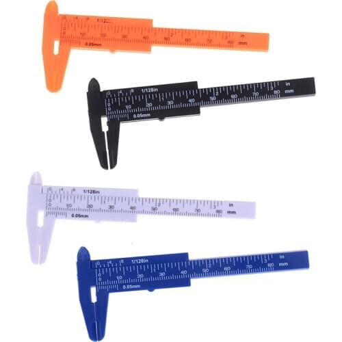 DIY Tool Woodworking Metalworking Plumbing Model Making 80mm/0.5 Vernier Caliper Aperture Depth Diameter Measure Tool