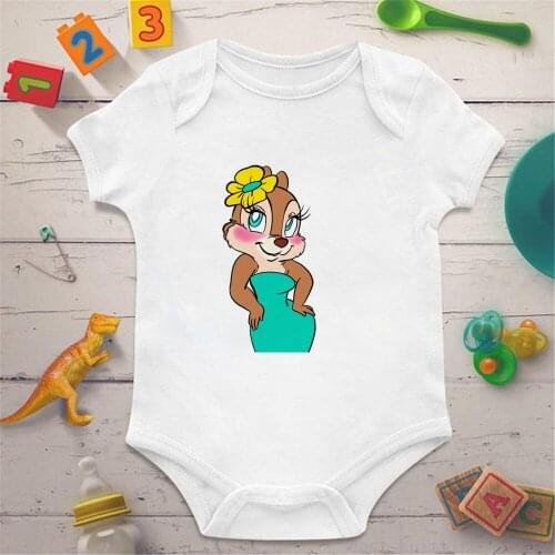 Baby Girl Clothes Newborn Summer White O-neck Baby Bodysuits Jumpsuits Harajuku Streetwear Infant Bebe Outfits 0-24M