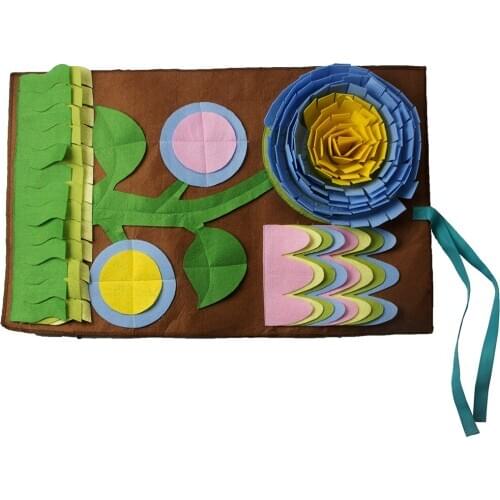 17*29in Pet Dog Snuffle Mat Training Feeding Mat Nosework for Dogs Activity Fun Play Mat for Relieve Stress Restlessness