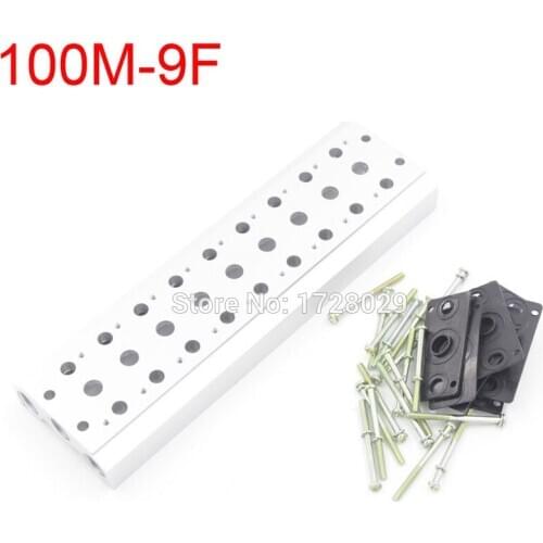 High Quality 100M-9F Magnetic Valve Base Solenoid Valve Board