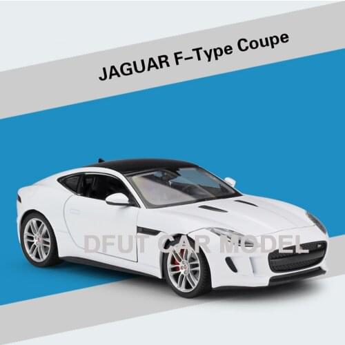 Size 1:24 High Simulation Model Toy Car Metal JAGUAR F-Type Coupe Alloy Classical Car Die cast Car Toy For Boys Gifts Collection